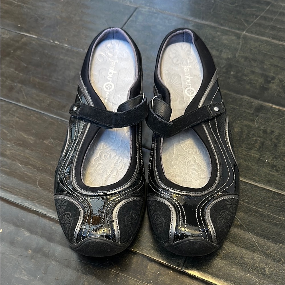 Jambu Black Mary Jane Style Shoes